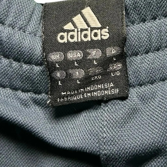 Adidas Men’s Track Pants Activewear Zip Pockets Gray Size Large - Picture 7 of 7